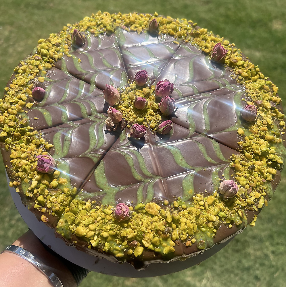 Dubai Chocolate Cheesecake