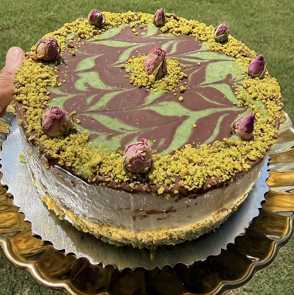 Dubai Chocolate Cheesecake