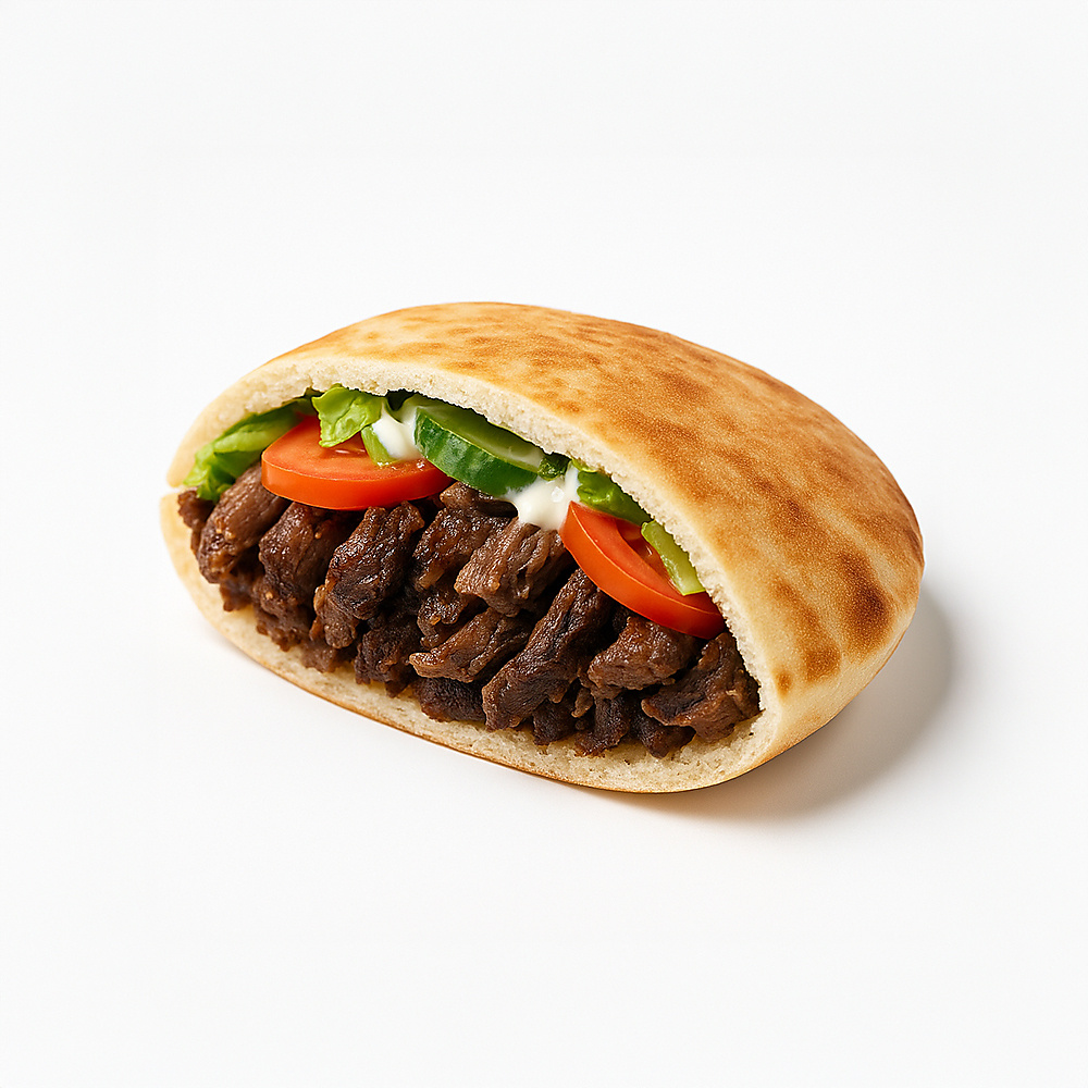 Lamb & Beef Shawarma Pita