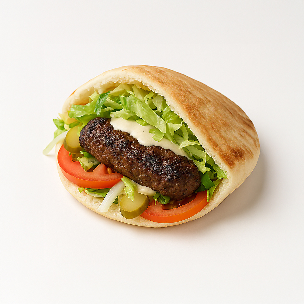Lamb Shish Kabab Pita