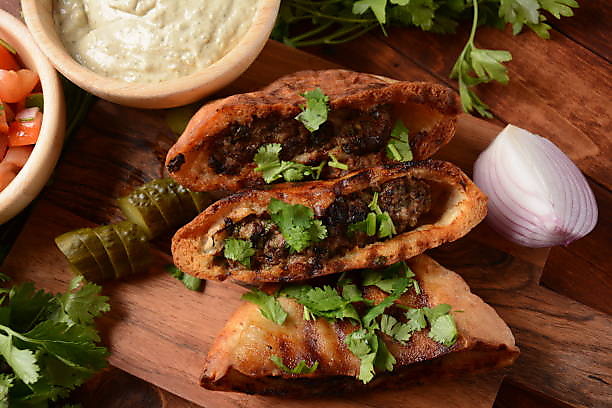Lamb Tikka iraqi style (samoon)