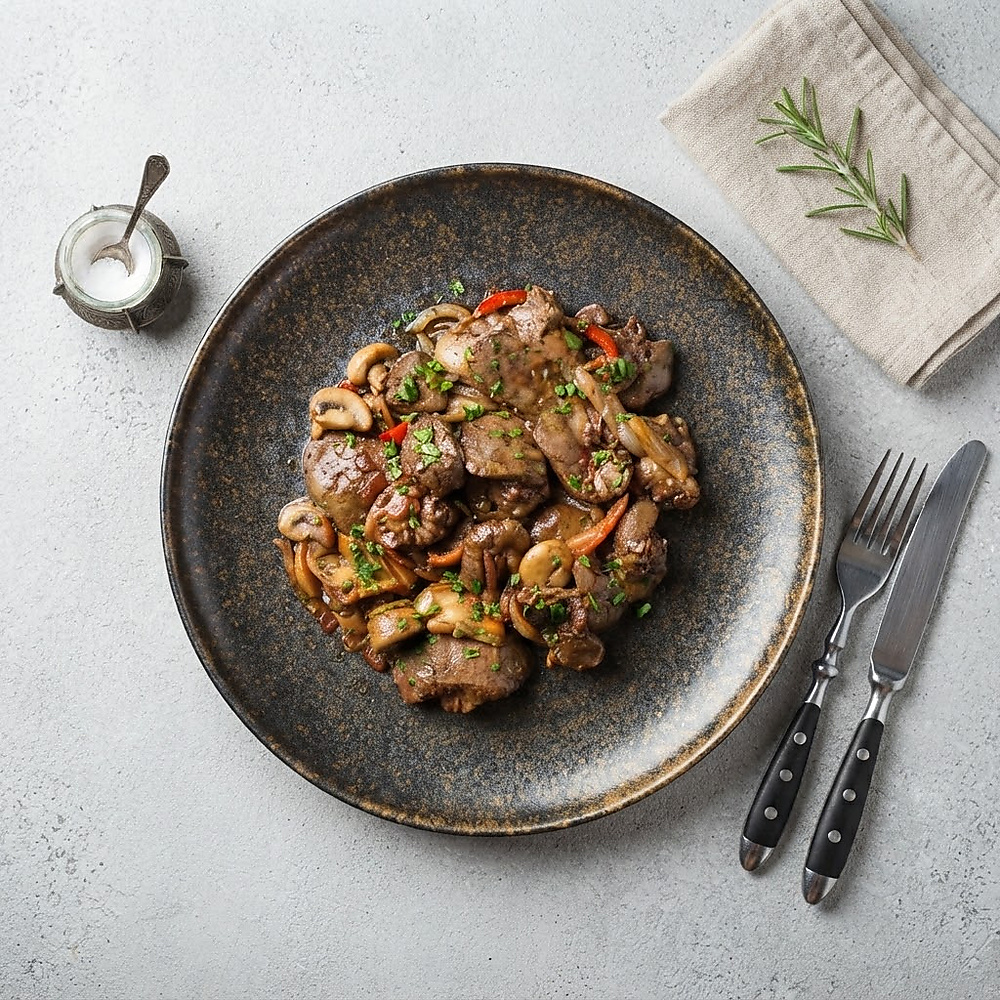 Beef Liver Plate