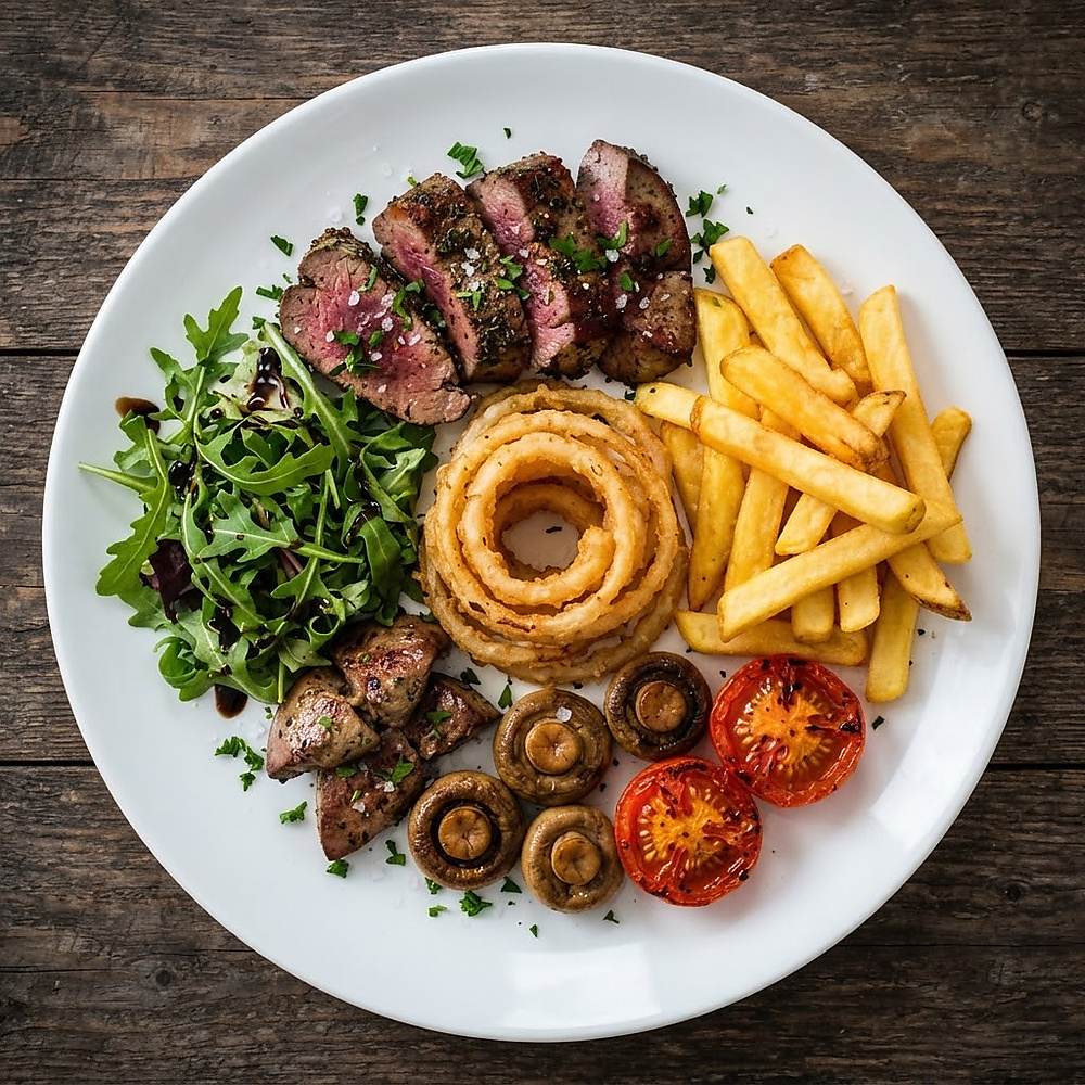 Lamb Liver Platter