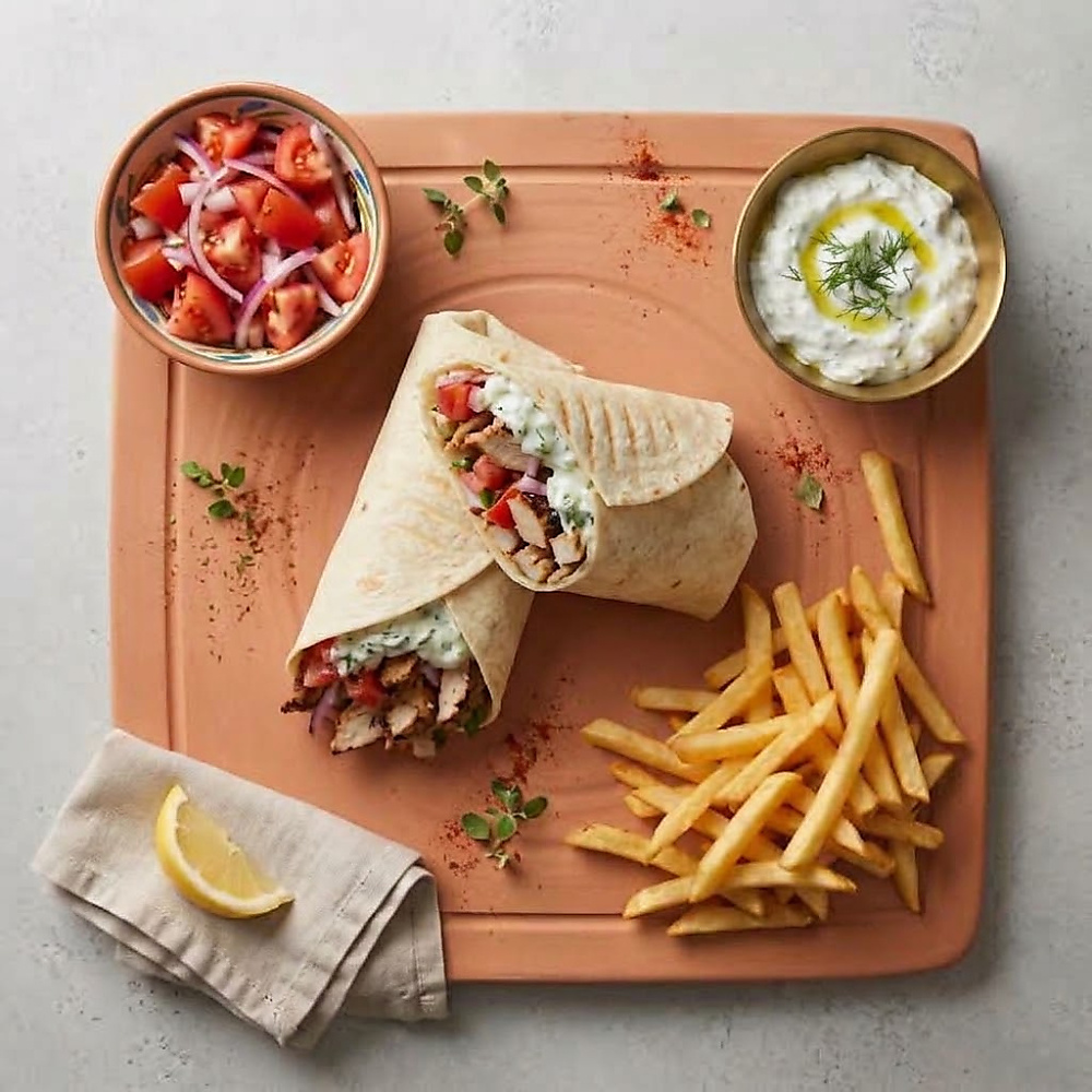 Gyro + Fries On The Side