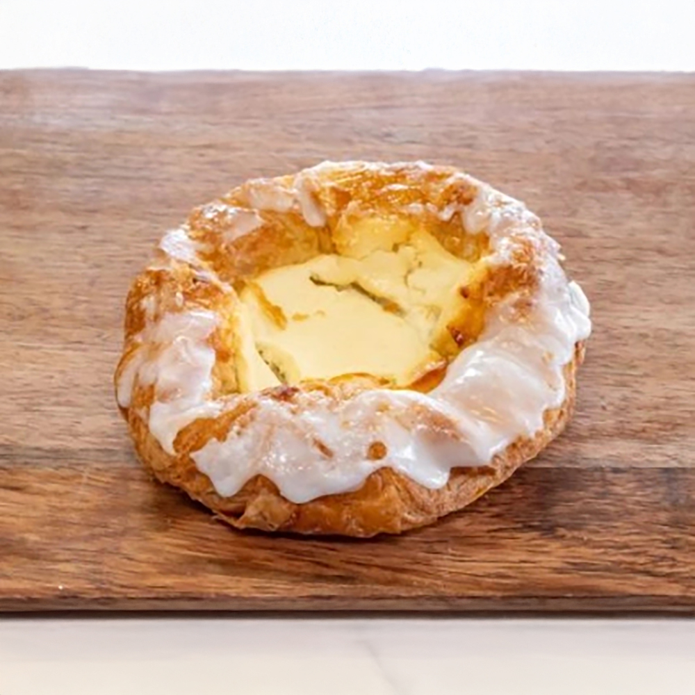 Fresh Danish pastry at Society Coffee