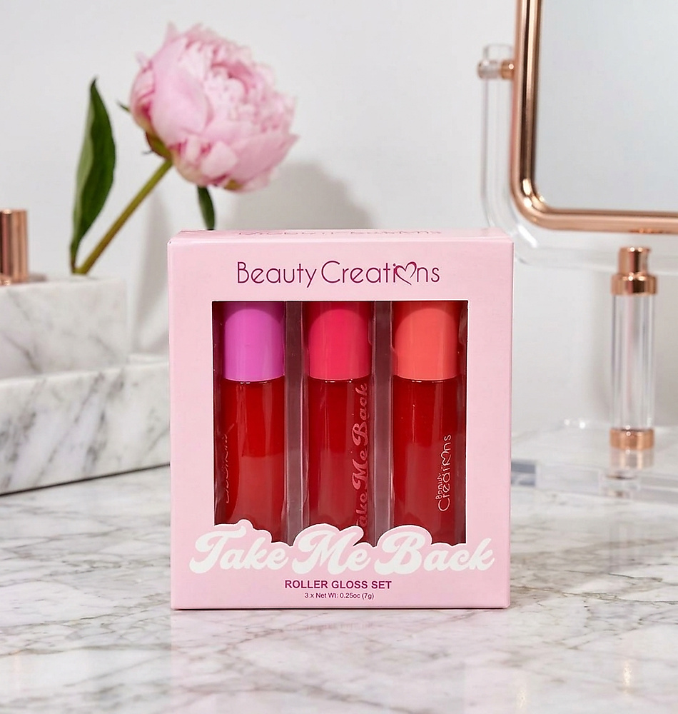 Beauty Creations Take Me Back Roller Gloss Set