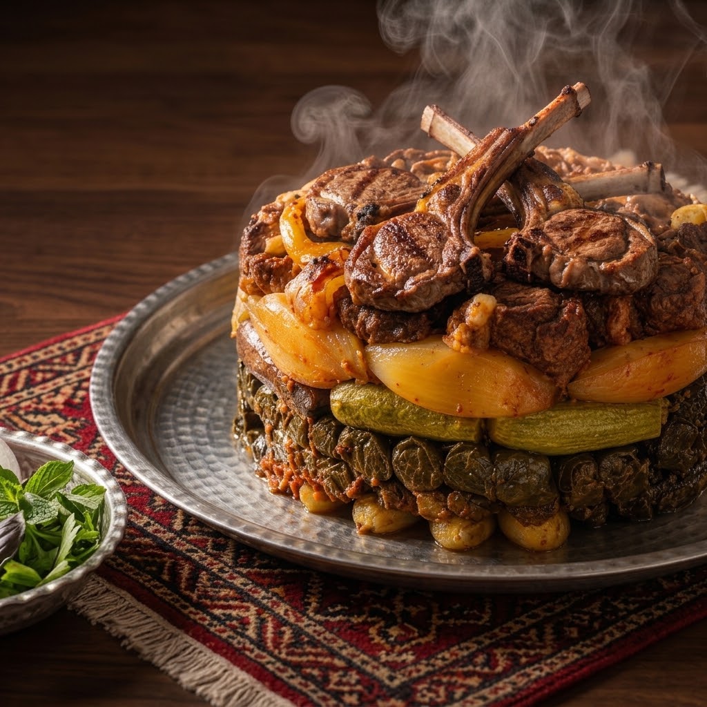 How We Serve Our Iraqi Dolma