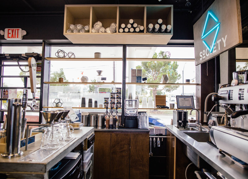 The Society Coffee bar